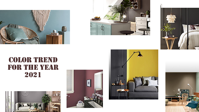 Color Trend for the year 2021